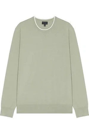 CLUB MONACO Long Sleeve Tech Crewneck in