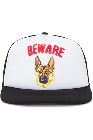 MARKET Beware Sign Trucker Hat in