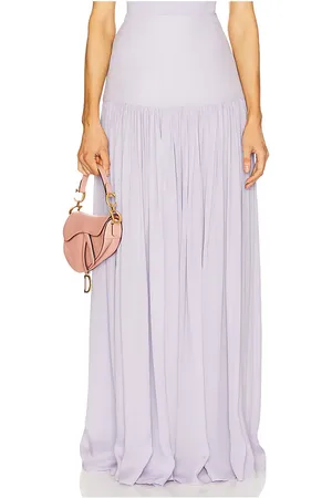 Helsa Diaphanous Maxi Skirt in