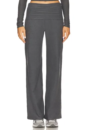 Beyond Yoga Spacedye Foldover Wide Leg Pant in