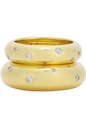mega Donut With Sprinkle Ring Duo in