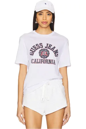 Guess Short Sleeve Slim Printed Tee in