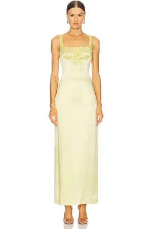 LINE & DOT Limone Maxi Dress in