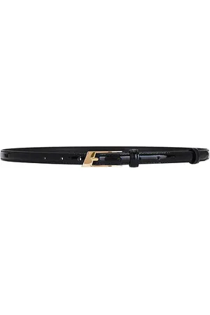 BLACK SUEDE STUDIO Slanted Belt in