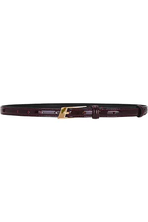 BLACK SUEDE STUDIO Slanted Belt in