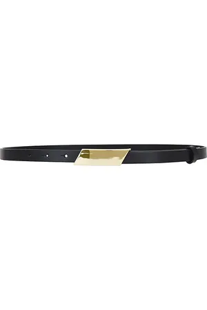 BLACK SUEDE STUDIO Solid Belt in