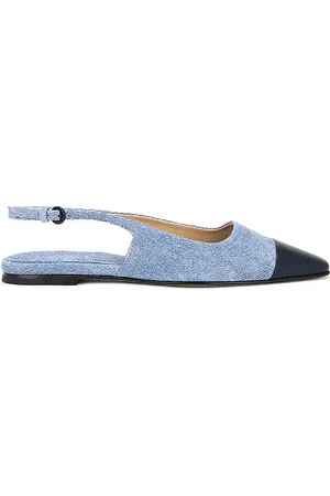 Dear Frances Tia Flat With Toe Cap in