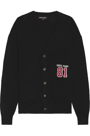 Guess Long Sleeve 81 Patch Cardigan in