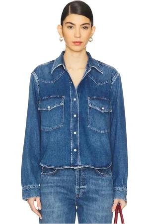 Citizens of Humanity Cropped Western Shirt in
