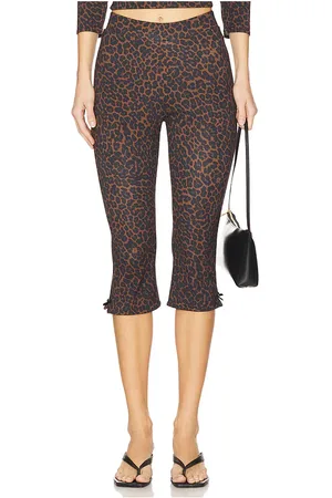 DANIELLE GUIZIO X REVOVLE Caria Capri Printed Pants in