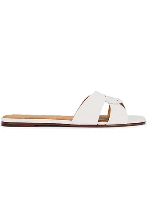 Ralph Lauren Shiny Drum Pebble Sandal in