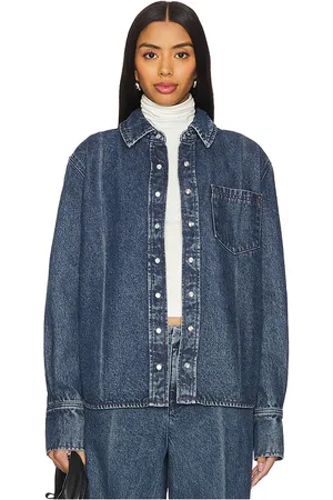 GRLFRND Mae Button Down in