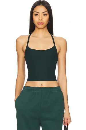 Beyond Yoga Space Dye Slim Racerback Cropped Tank Top in