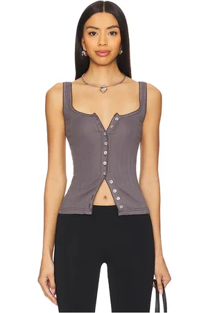 Free People End Game Pointelle Tank in