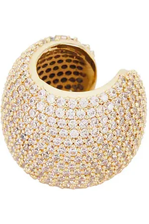 Ettika Crystal Statement Chunky Ear Cuff in
