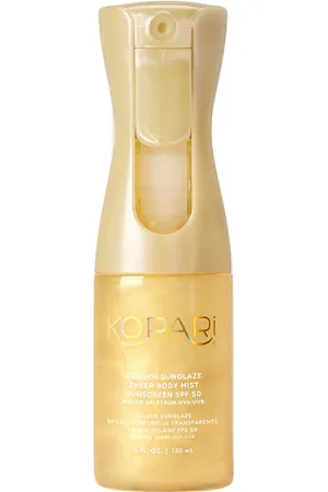 Kopari Golden Sunglaze Body Mist Sunscreen Spf 50 in /A