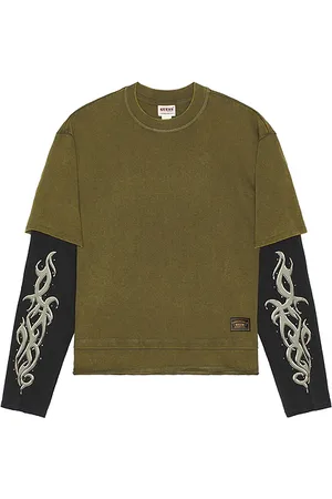 Guess Double Layered Long Sleeve Tee in
