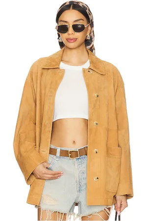 Free People X We The Free Annalise Suede Jacket in