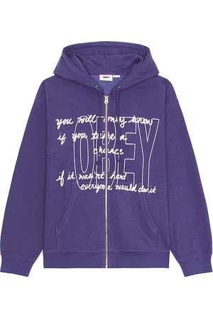 Obey Chance Zip Hoodie in