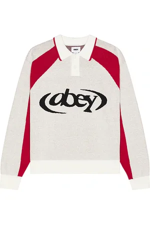 Obey Soccer Polo Sweater in