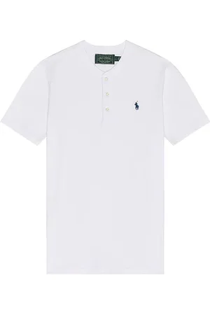 Ralph Lauren Short Sleeve Slub Jersey Henley T-Shirt in