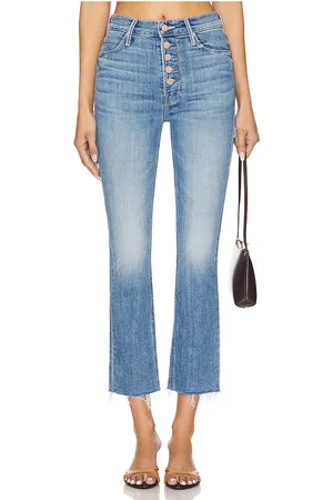 Mother The Pixie Dazzler Ankle Fray in