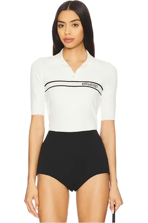 OFF-WHITE Logo Stripe Polo in