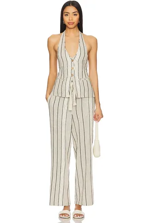 Free People X free-est Take Me To Paris Striped Set In in