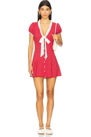 Frankies Bikinis Manhattan Crepe Dress in