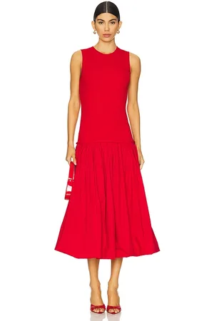 SIMON MILLER Yanez Poplin Combo Dress in