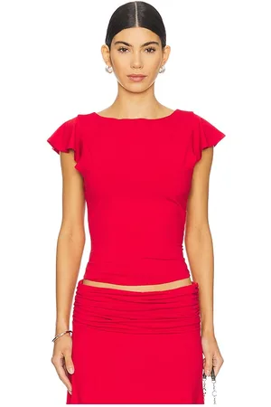 DANIELLE GUIZIO Soffiano Top in