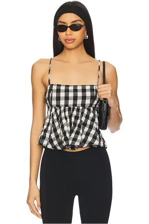 Free People Mia Plaid Tank in