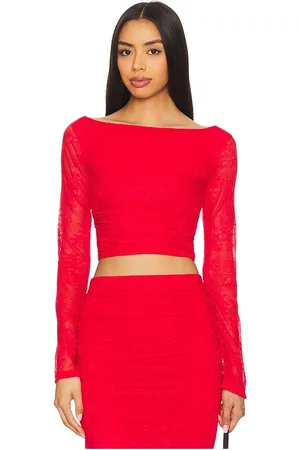 AFRM Noam Lace Top in