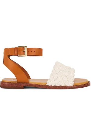 Schutz Isabel Flat Sandal in