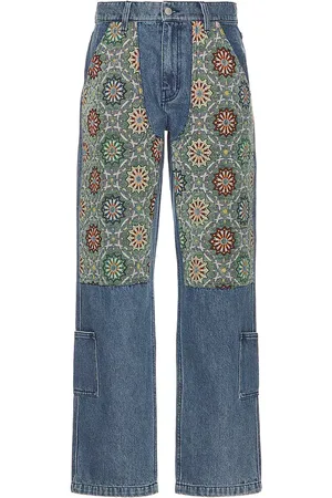 Pleasures Floral Ultra Double Knee Work Pant in