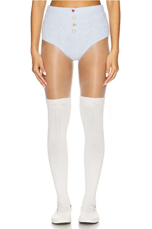 For Love & Lemons Cupid Knit High Waisted Panty in