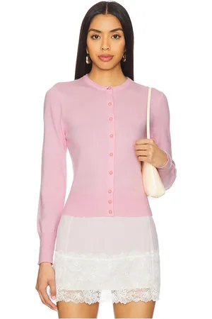 DANIELLE GUIZIO Emelie Cropped Cardigan in
