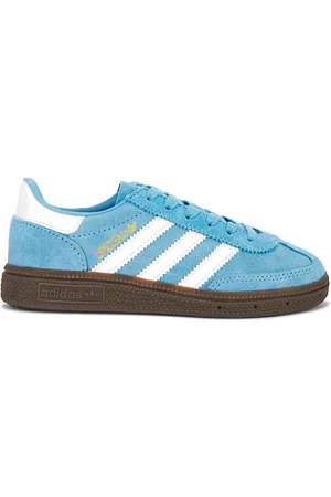 adidas Kids Handball Spezial Sneaker in Light Blue White & Gum