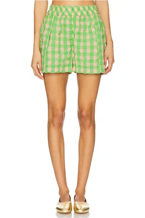 Free People Get Free Seersucker Pull Short in