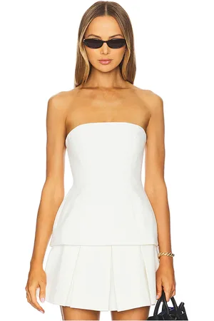 Bardot Helenia Longline Strapless Top in