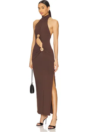 Bardot Neve Collar Maxi Dress in
