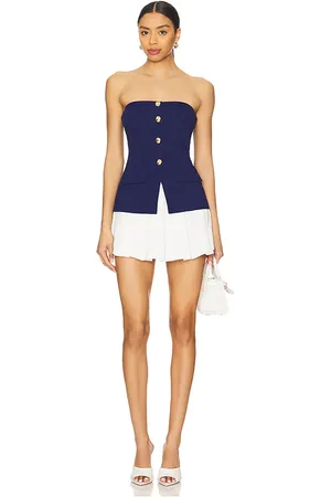 Amanda Uprichard Kourt Skort Romper in