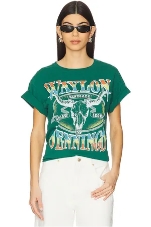 DAYDREAMER Waylon Jennings Outlaw Legend Boyfriend Tee in