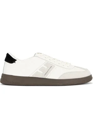 East Pacific Trade Santos Sneakers in Off White Grey & Black