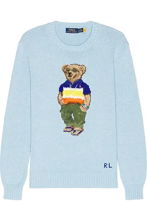 Ralph Lauren Beach Shop Bear Crewneck Sweater in