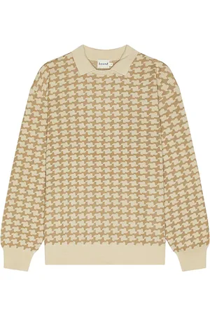Bound Orbison Wool Long Sleeve Polo in