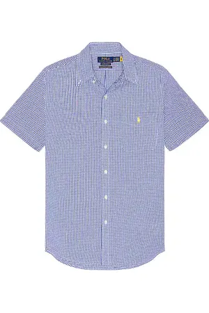 Ralph Lauren Seersucker Pocket Sport Shirt in