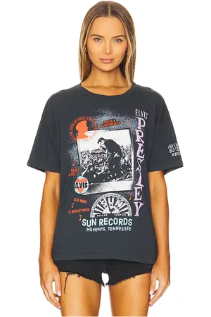 DAYDREAMER Sun Records X Elvis Polaroid Collage Merch Tee in