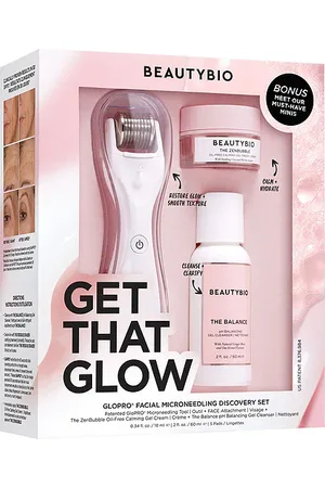 BeautyBio Get That Glow GloPRO Microneedling Tool & Discovery Set in /A