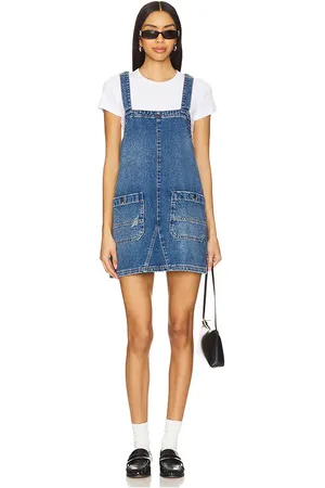 Free People X We The Free Overall Smock Mini Dress in